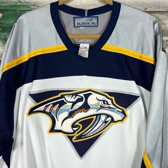Vintage Nashville Predators Bauer Jersey - Picture 3 of 9
